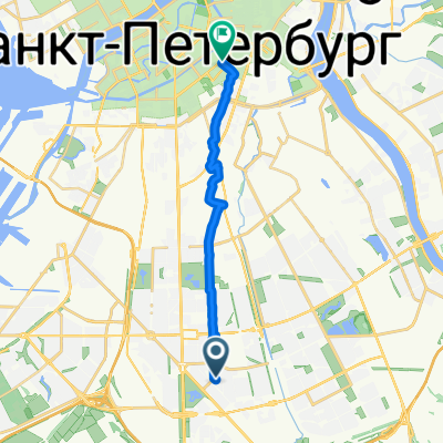 проспект Юрия Гагарина, Санкт-Петербург до улица Рубинштейна, Санкт-Петербург