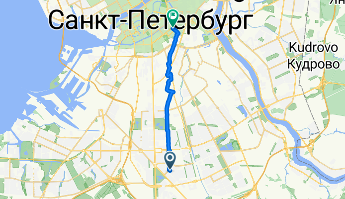 проспект Юрия Гагарина, Санкт-Петербург до улица Рубинштейна, Санкт-Петербург