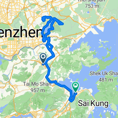 Moderate route