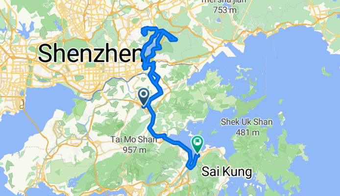 Moderate route