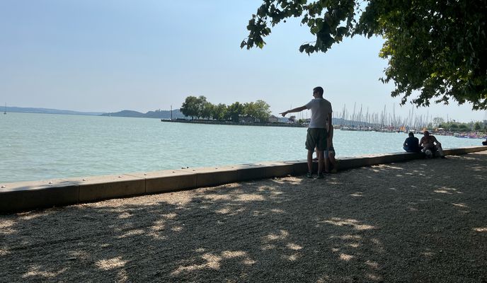 Foto 1 del percorso Bikemap "Rózsa utca, Ábrahámhegy - Balatonalmádi"