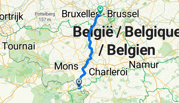 26.-Erquelinnes - Brussels