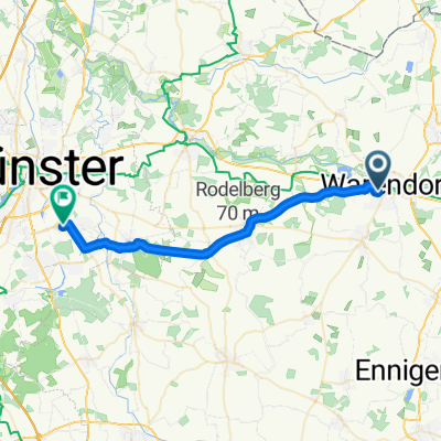 Bahnhofstraße, Warendorf nach Heeremansweg, Münster