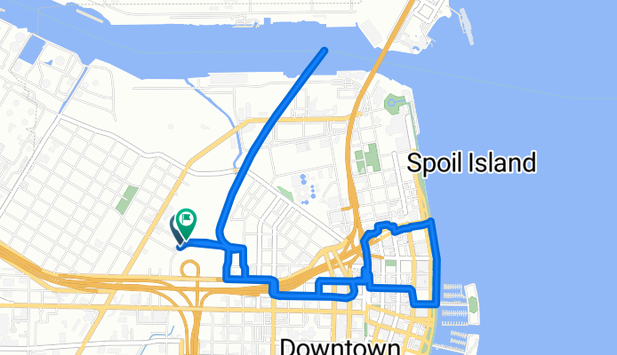 Fisk Ct, Corpus Christi to Fisk Ct, Corpus Christi