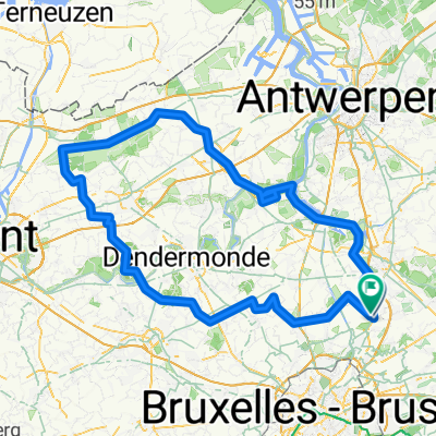 Zemst Fietsen 142km verkorte versie