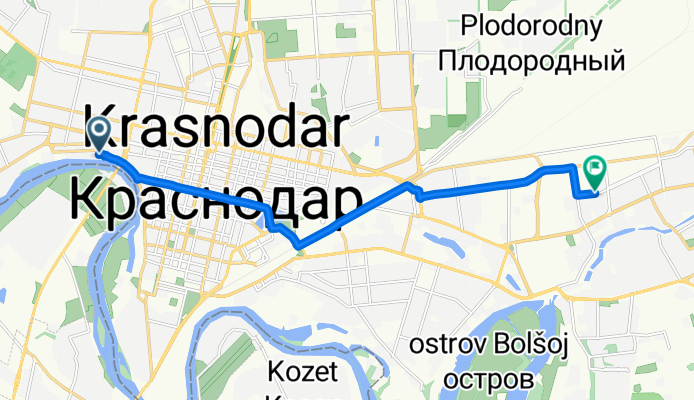 45.037, 38.946 до 45.033, 39.072