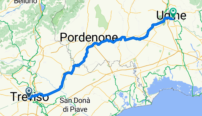 Treviso - Udine (6° tappa, ultima)