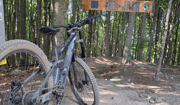 Photo 2 de l’itinéraire Bikemap « Amiata FreeRide »