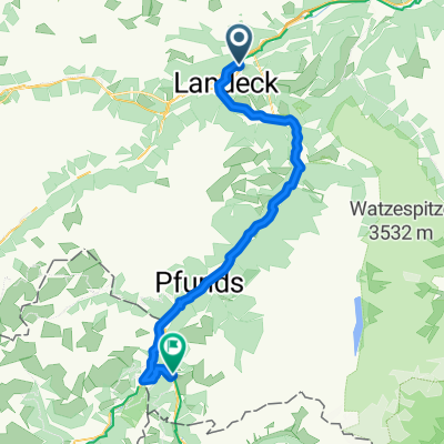 Magdalenaweg nach Doktor-Tschiggfrey-Straße