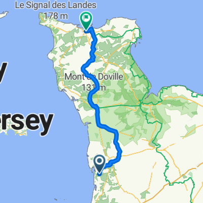 From Montmartin-sur-Mer to Cherbourg-en-Cotentin