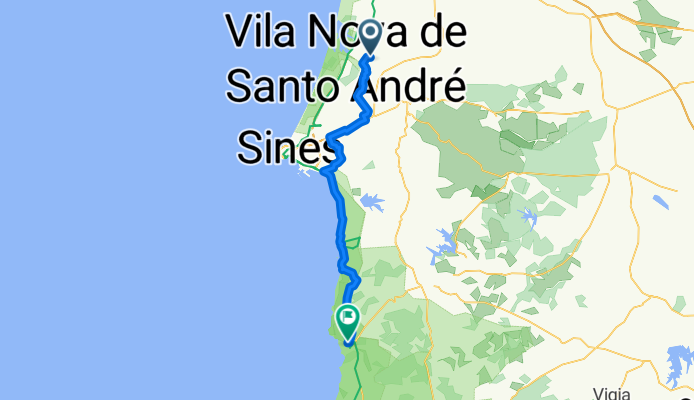 Rua de Abril to Estrada das Pousadas