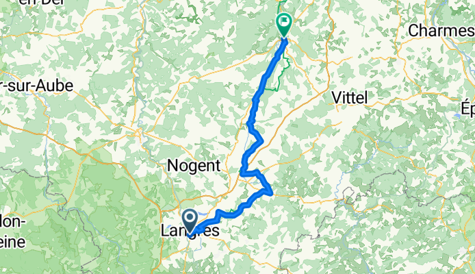 Langres nach Neufchateau
