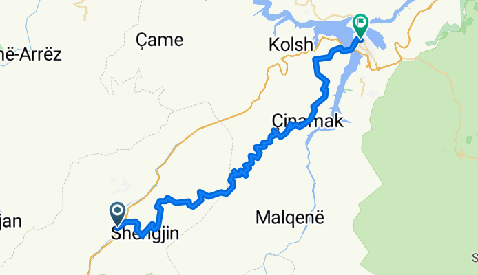 Shëngjin - Kukës