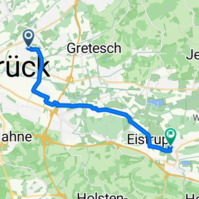 Ebertallee, Osnabrück nach Falkenstraße, Bissendorf