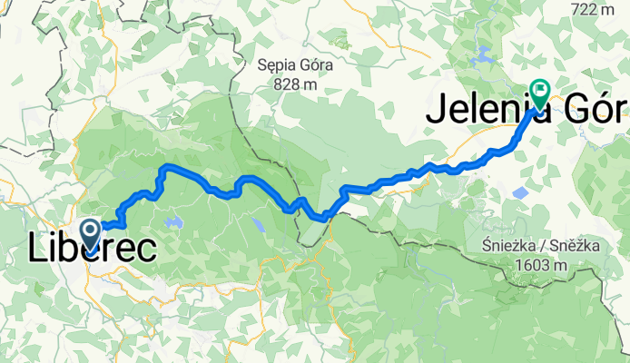 Liberec - Jelenia Góra