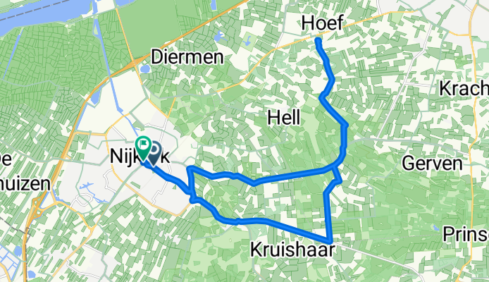 Callenbachstraat, Nijkerk to Venestraat, Nijkerk