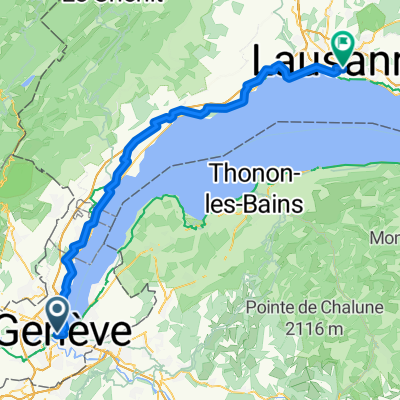 From Geneva to Lausanne