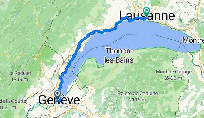 From Geneva to Lausanne