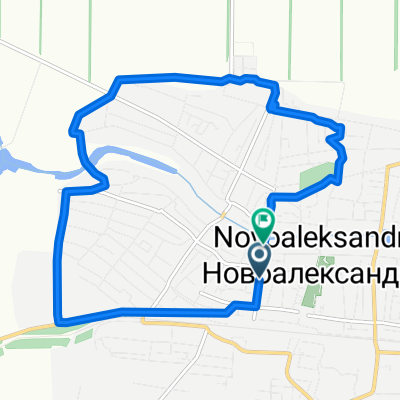 Почтовый переулок, Новоалександровск до улица Гагарина, Новоалександровск