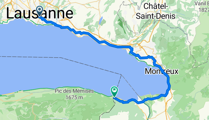 From Lausanne to Yvoire