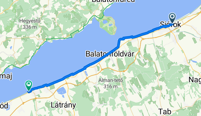 Siófok - Balatonboglár