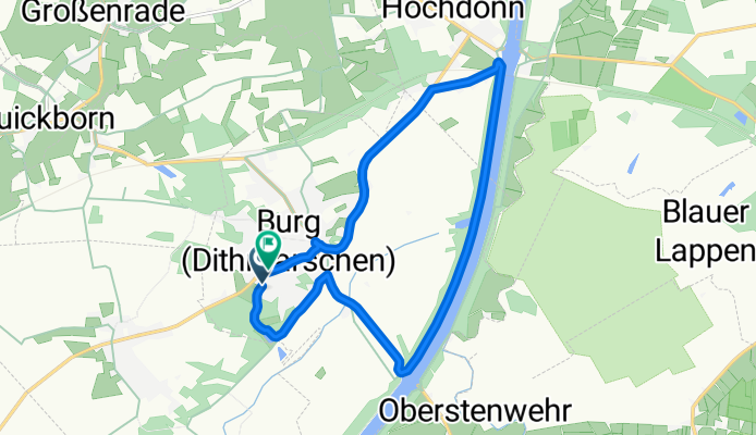 Barloh nach Klaus-Groth-Weg