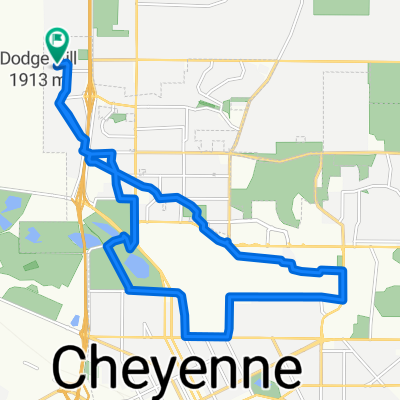 Brittany Dr, Cheyenne to Brittany Dr, Cheyenne
