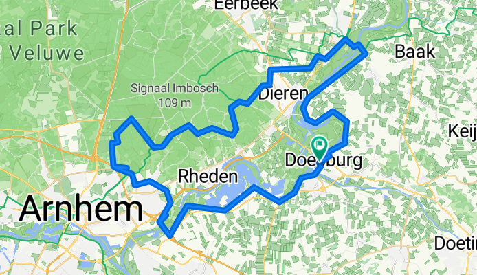 Arnheim - Doesburg 71 km