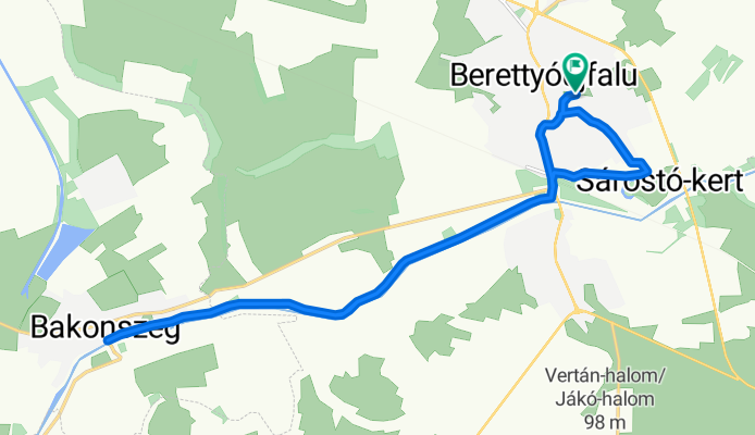 Krúdy Gyula utca, Berettyóújfalu - Krúdy Gyula utca, Berettyóújfalu