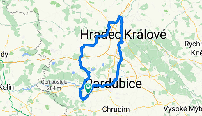 Route in Bezděkov