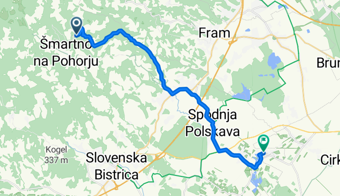 Frajhajm to Murnova ulica