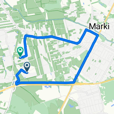 Głębocka, Варшава до Magiczna, Варшава