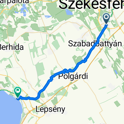 Balatoni út, Székesfehérvár - Kisfaludy sétány, Balatonakarattya