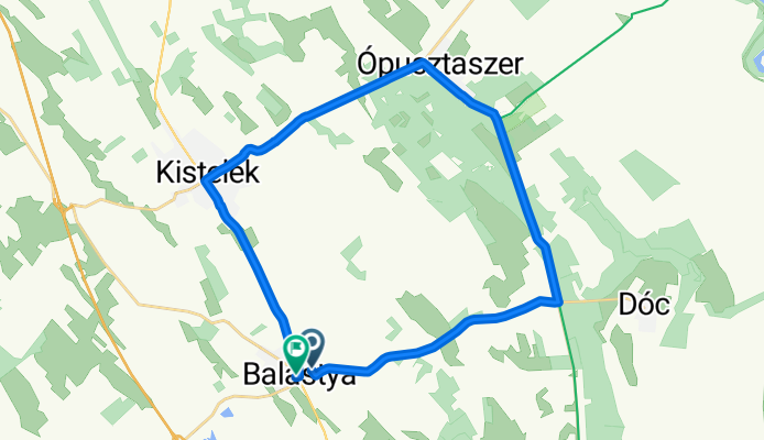 Kodály utca, Balástya - Petőfi utca, Balástya