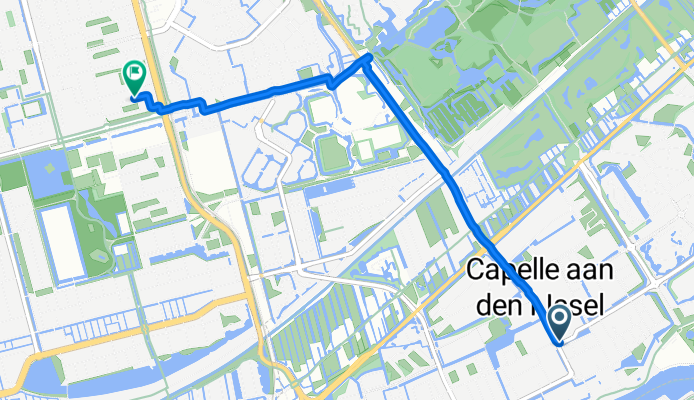 Reigerlaan, Capelle aan den IJssel naar Van Heukelomstraat, Rotterdam