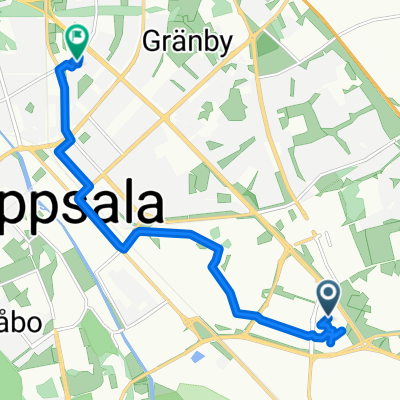 Väg Utan Namn to Kantorsgatan 56B