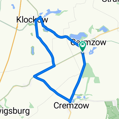 Carmzow, Carmzow-Wallmow nach Carmzow, Carmzow-Wallmow