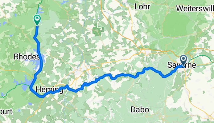 Saverne - Sarrebourg