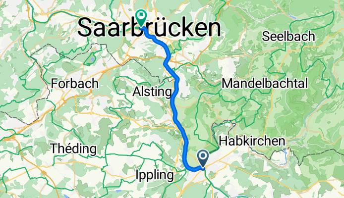 Sarreguemines - Saarbrücken