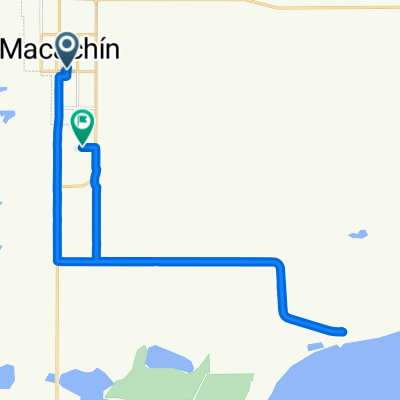 Ruta desde Macachin