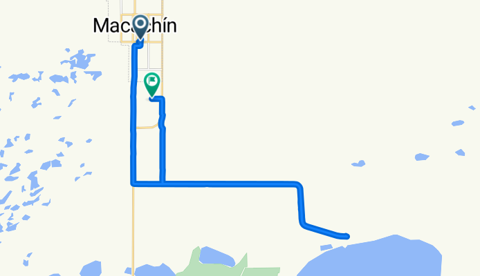 Ruta desde Macachin