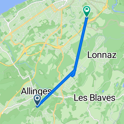 De Chemin Rural dit de la Chapelle à Chemin du Crêt de Poche