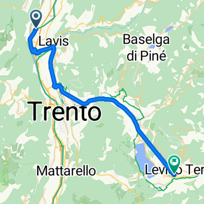 Via per Zambana Vecchia nach Via Claudia Augusta