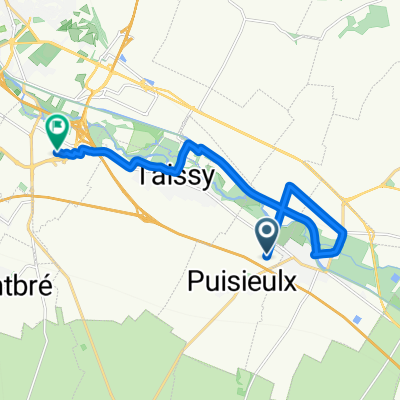 De Autoroute de l'Est à Avenue François Mitterrand