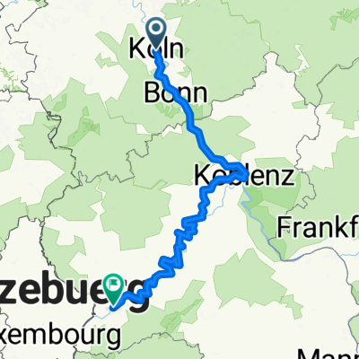 Von Köln bis Trier