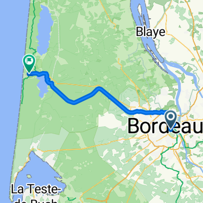 Place Rohan, Burdeos a Hameau les Silènes, Lacanau