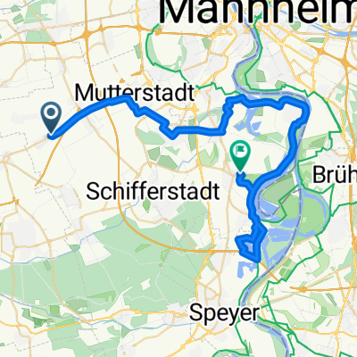 Keltenstraße, Hochdorf-Assenheim nach Berliner Straße, Waldsee