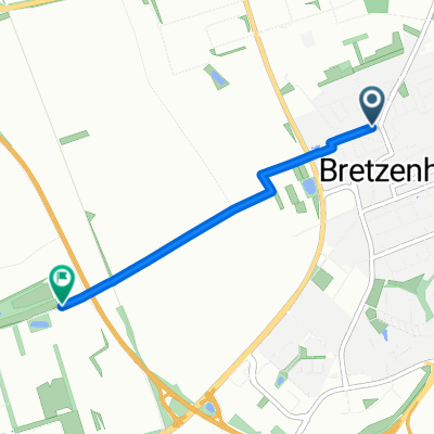 Route in Mainz