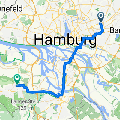 Route in Hamburg