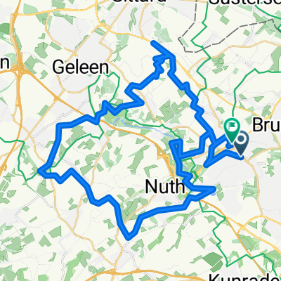 Route  Brunssum/Hulsberg/Brunssum